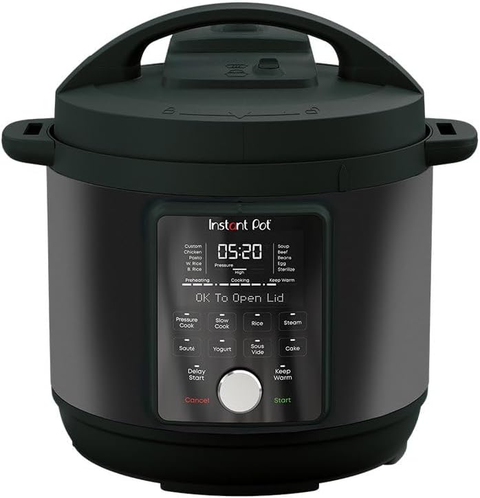 Instant Pot Duo Plus Whisper Quiet Multi-Cooker 9-in-1 Cooking: pressure cook, slow cook, rice, steam, sauté, yogurt, sous vide, cake, keep warm Dishwasher-safe lid, 2 Years Manufacturer's Warranty - Image 1