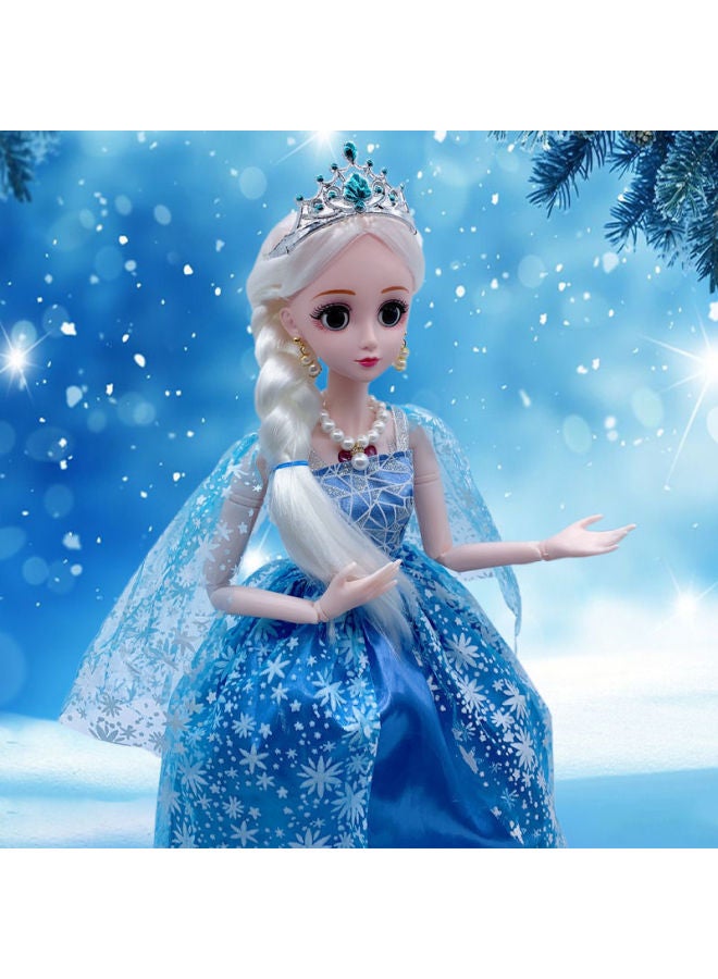 Doll Oversized Smart Doll Suit Girl Princess Dress Up Toy Single Doll Birthday Toy-Colour:Bing'er (can Blink)-High:No Music Version + Gift B + 4 Clothes In Total + Gift Box - Image 1