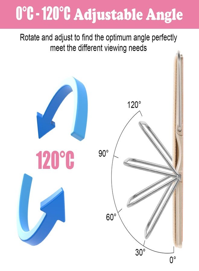 Ymapinc Phone Strap Grip Holder, Phone Finger Strap Slim Adhesive Flat Cellphone Stand Handle Kickstand Case with Elastic Finger Loop for Most Smartphones and Cell Phone Case - Image 5