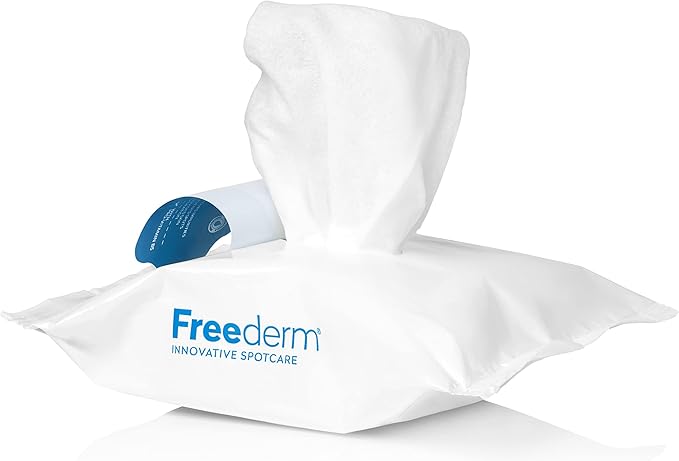 Freederm Freederm Fragrance Free Deep Pore Face Cleansing Wipes for Spot Prone Skin Fights Spot Causing Bacteria Biodegradable 25count - Image 2