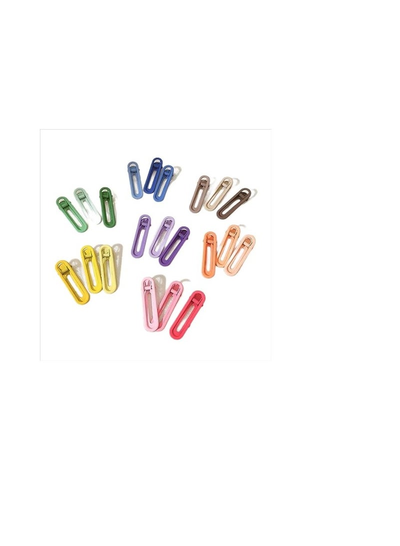 WOD Makeup Hair Clips, Solid Candy Color Non-slip Hair Accessories for Girls, Cute Duck Bill Hair Pin Clip, Strong Buckle for Girls, 3 Piece Blue - Image 4