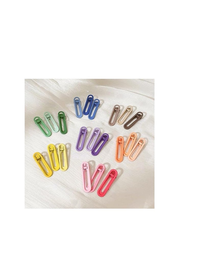 WOD Makeup Hair Clips, Solid Candy Color Non-slip Hair Accessories for Girls, Cute Duck Bill Hair Pin Clip, Strong Buckle for Girls, 3 Piece Blue - Image 5