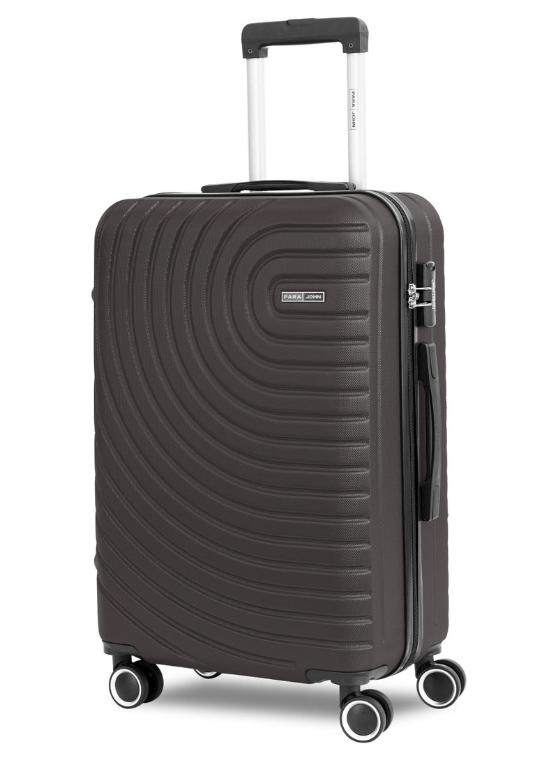 بارا جون حقيبة أمتعة أورورا واسطة الحجم (24  بوصة) مصنوعة من مادة ABS الصلبة مزودة بأربع عجلات دوارة وقفل - Image 1