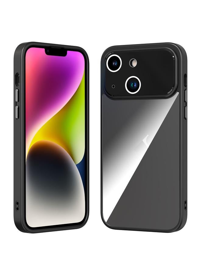 S-TOP Case For iPhone 14 Large Window Acrylic + TPU Phone Case - Image 1