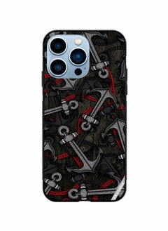 Protective Case Cover For Apple iPhone 13 Pro Max Anchor Leggings Design Multicolour