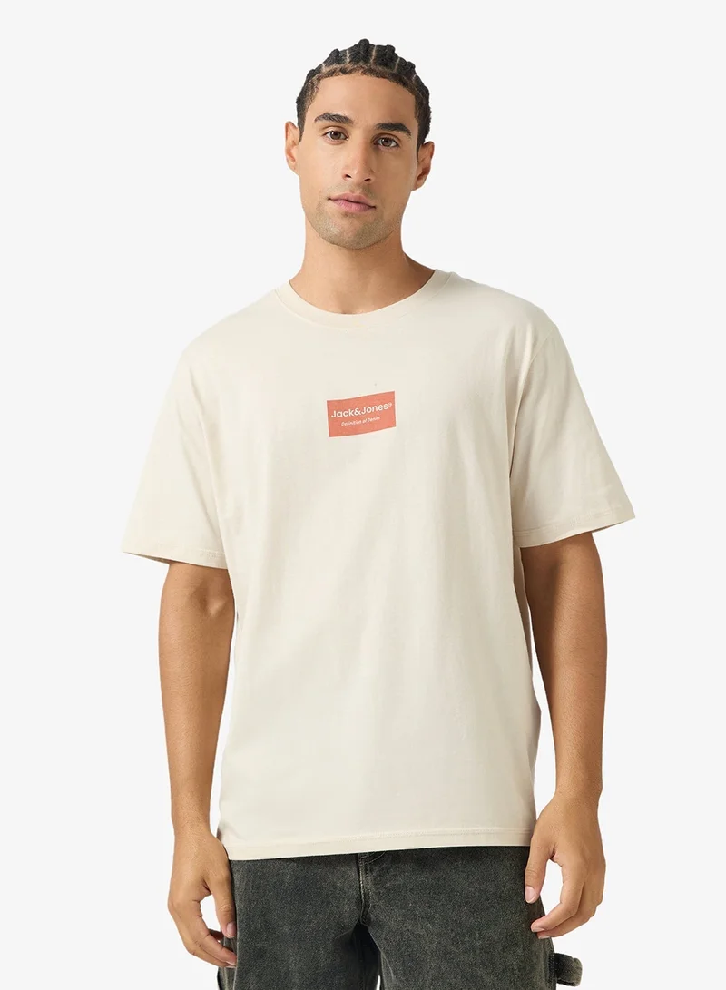 JACK & JONES  4 Pack Regular Fit Crew Neck T-Shirt for Men | Best Price UAE