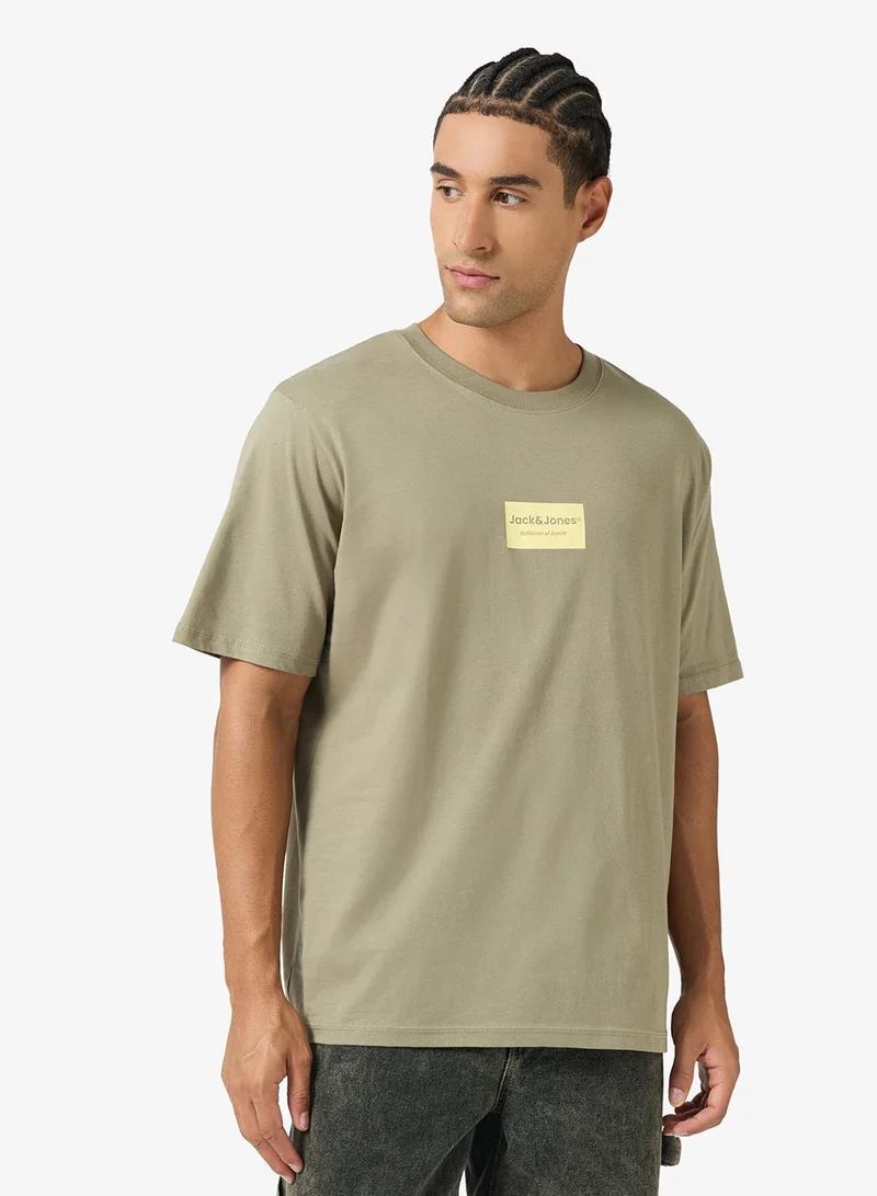 JACK & JONES  4 Pack Regular Fit Crew Neck T-Shirt for Men | Best Price UAE