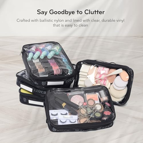 ZUCA Pro & Sport Bag Accessory: Large Artist Utility MakeUp Pouch - Durable, Spacious Cosmetic Storage Solution For Travel & Professional Use - Image 3