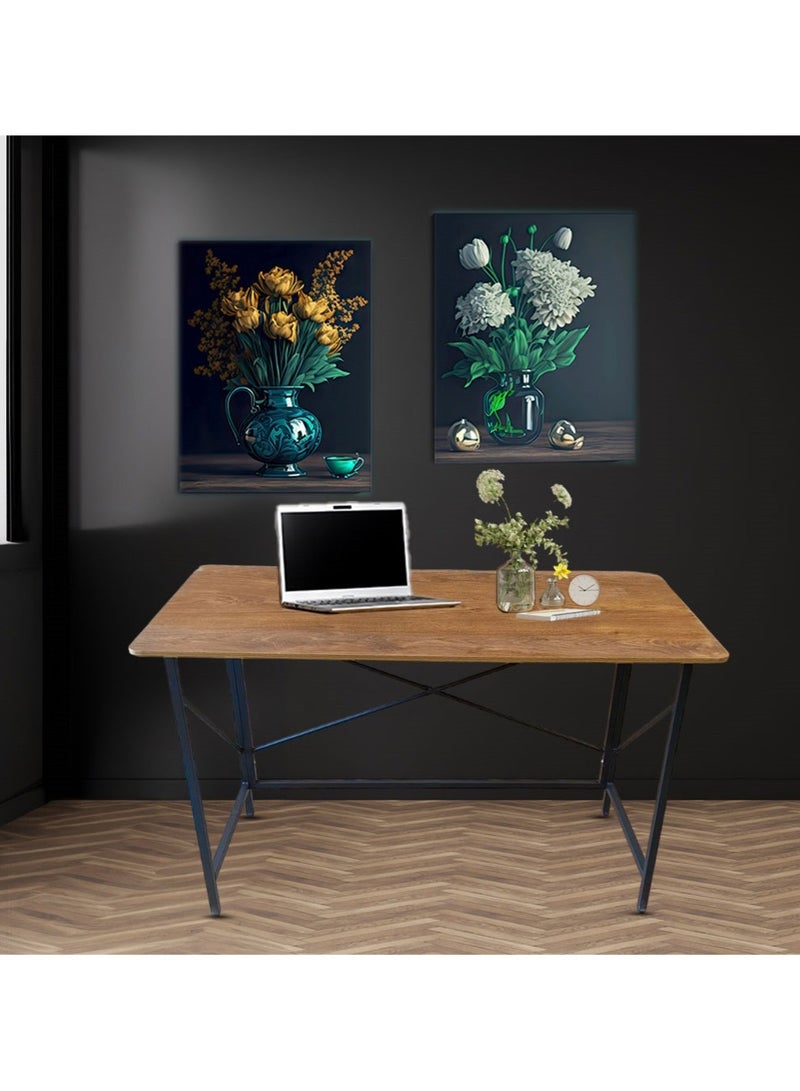 AGD Simple design computer desk multi-purpose computer table and ergonomic study desk. - Image 3