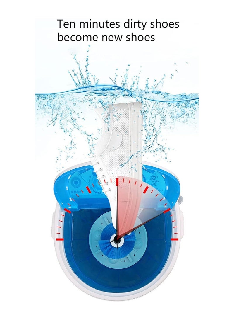 ELTRAZONE SHOES WASHING MACHINE PORTABLE 360° FAST CLEANING SHOES SANITIZER WITH 2 IN 1 CLOTHES CLEANING WITH ARTIFACT BRUSH FOR SHOES - Image 3