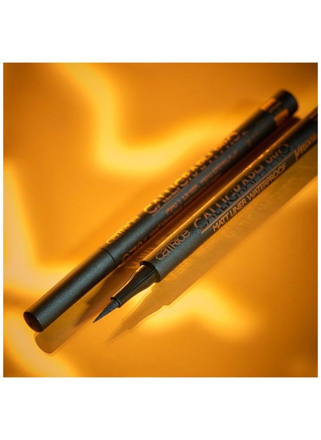 Catrice Calligraph Pro Precise 24H Matt Liner Waterproof # 010-Intens  - Image 5