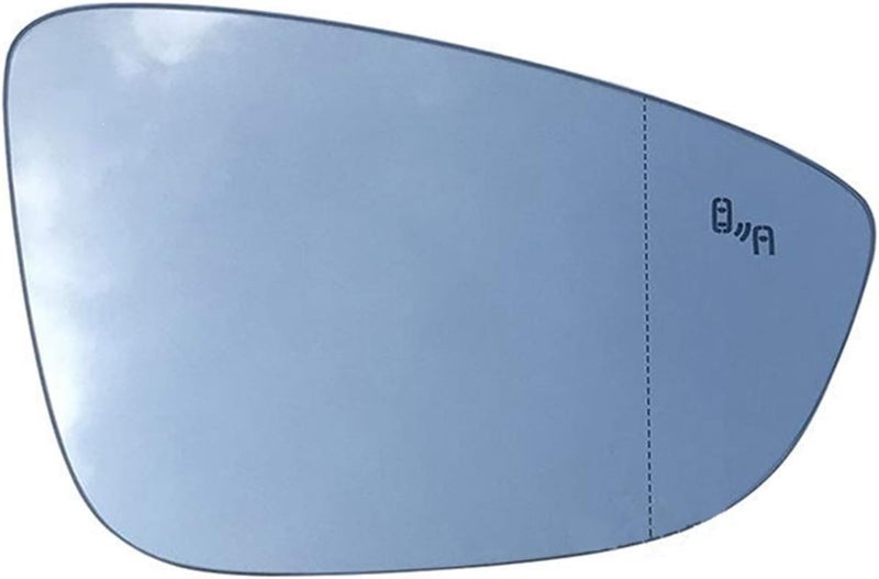 Wivplex Heated Blind Spot Warning Mirror Glass for Jetta and Passat - Image 1