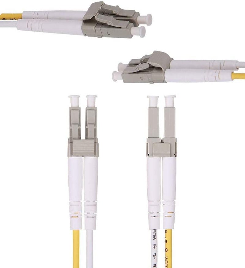 Elfcam® - 1m Fibre Optic Cable LC/UPC to LC/UPC Multimode Duplex 50/125um OM3 LSZH(1M) - Image 2