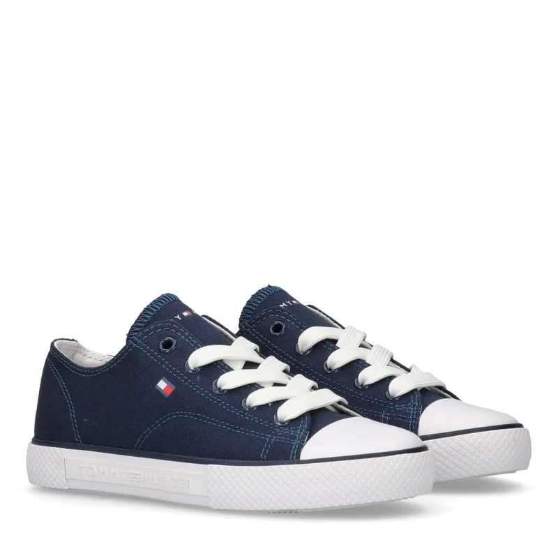 TOMMY HILFIGER Kids Lace Up Low Top Sneakers