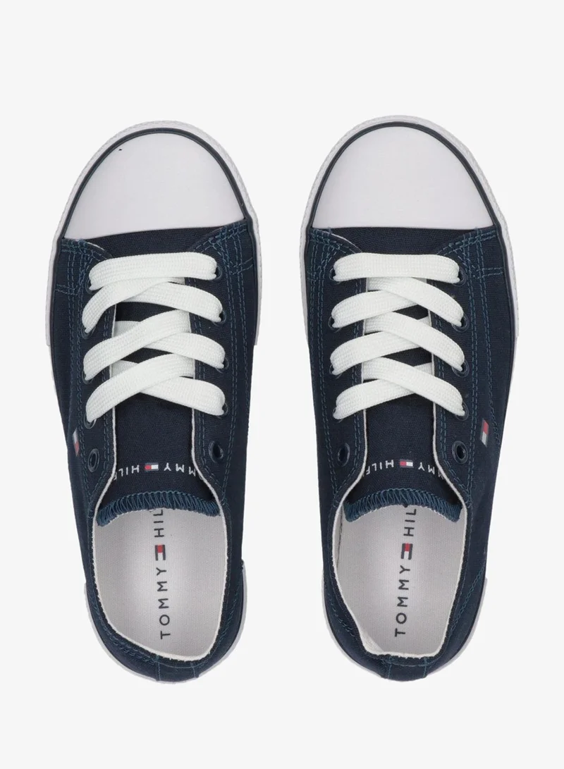TOMMY HILFIGER Kids Lace Up Low Top Sneakers