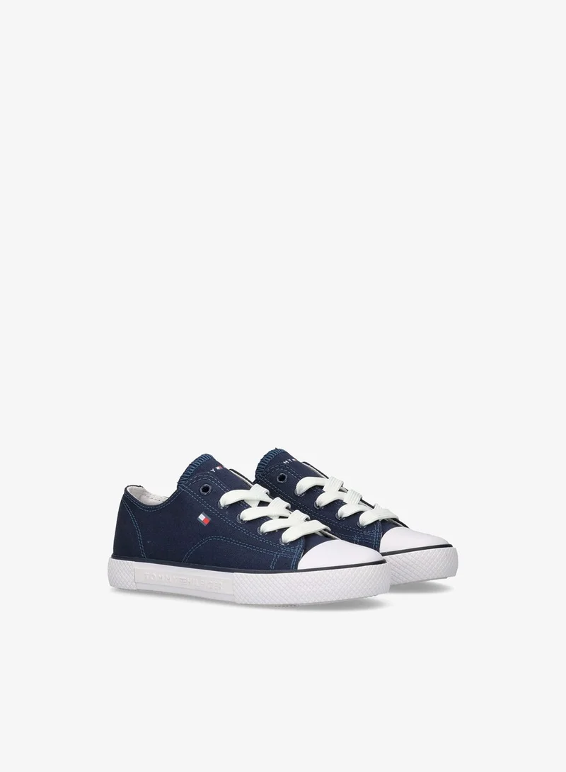 TOMMY HILFIGER Kids Lace Up Low Top Sneakers