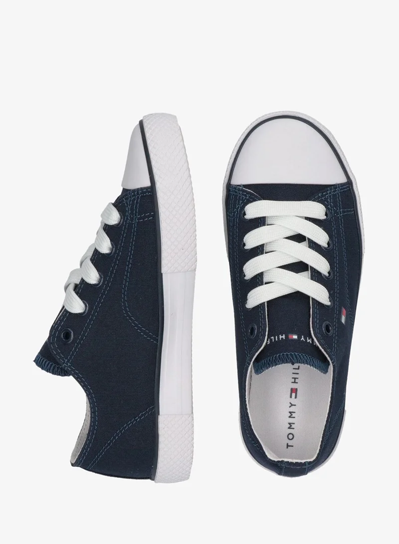 TOMMY HILFIGER Kids Lace Up Low Top Sneakers
