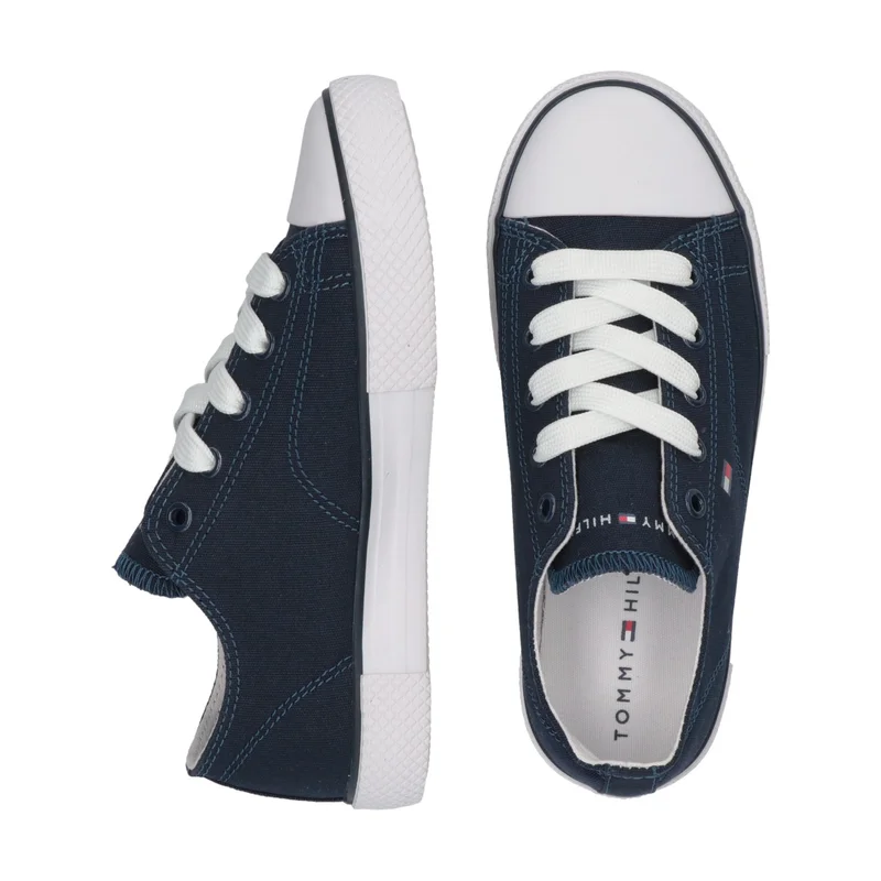 TOMMY HILFIGER Kids Lace Up Low Top Sneakers