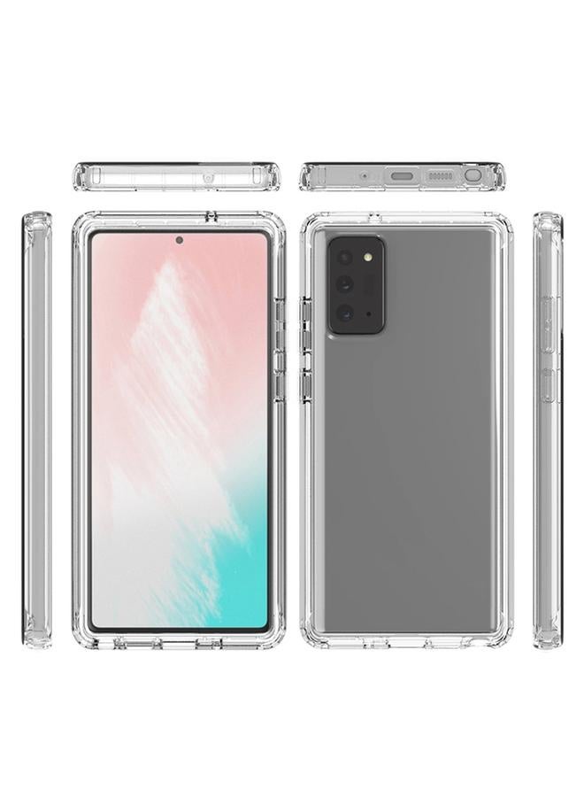 S-TOP Case For Samsung Galaxy Note20 Shockproof High Transparency PC+TPU Candy Colors Protective Case - Image 2