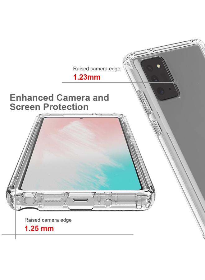 S-TOP Case For Samsung Galaxy Note20 Shockproof High Transparency PC+TPU Candy Colors Protective Case - Image 5