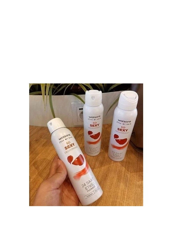 Watsons So Sexy Deodorant 24 Hour Effective Spray 150 ml  - Image 2