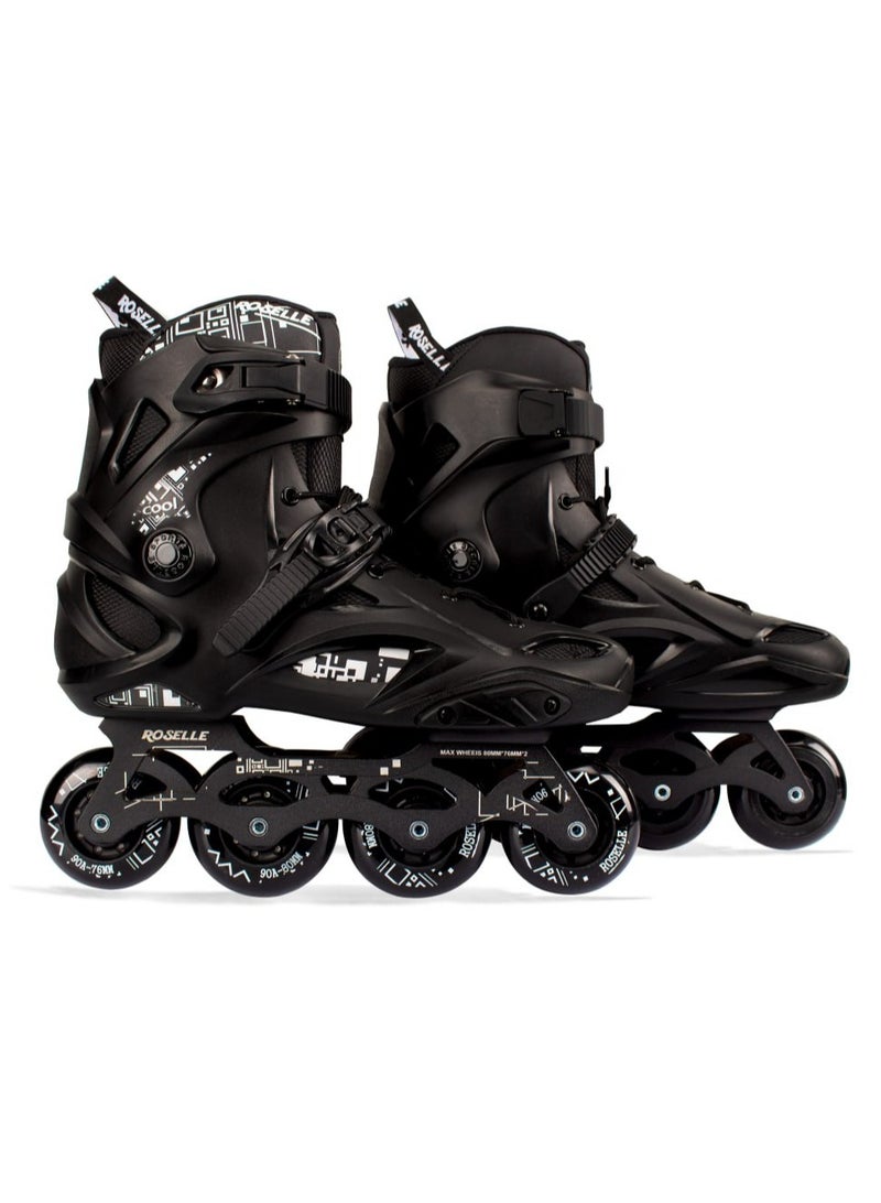 OVERS Professional Inline Skates Shoes with High Speed non break Single Row Skating Shoes for Men Women and Youth - Image 1