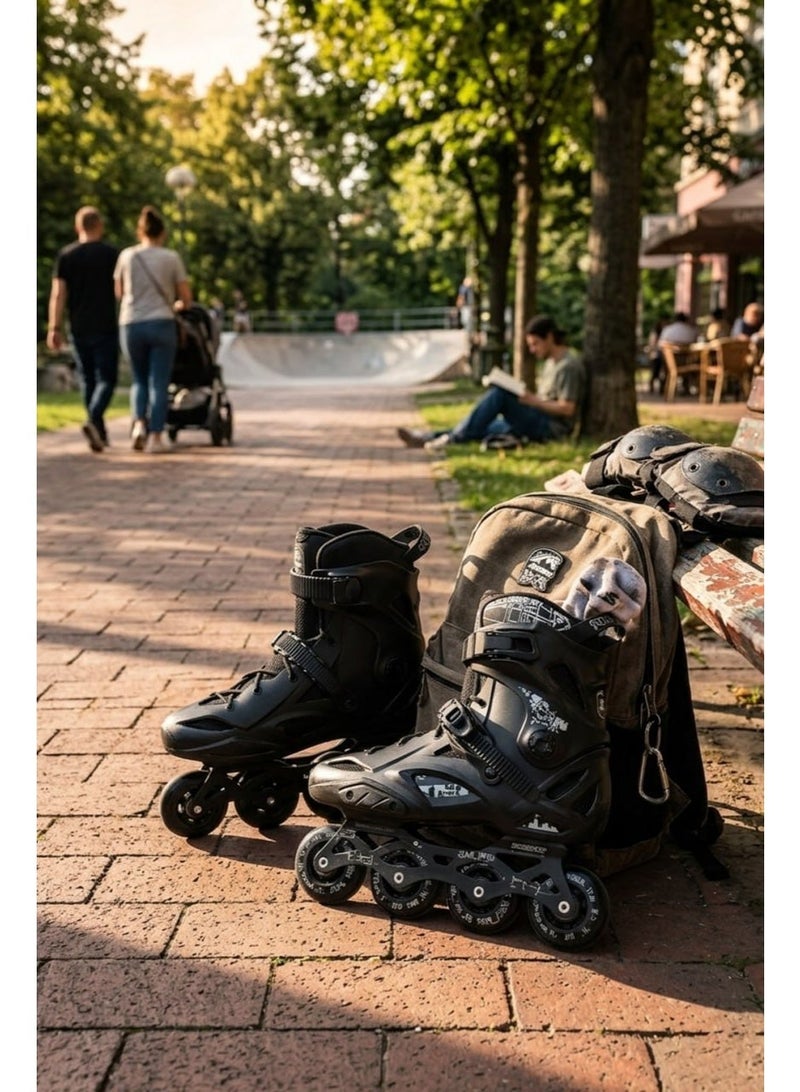 ROSELLE Professional Inline Skates Shoes with High Speed non break Single Row Skating Shoes for Men Women and Youth - Image 4