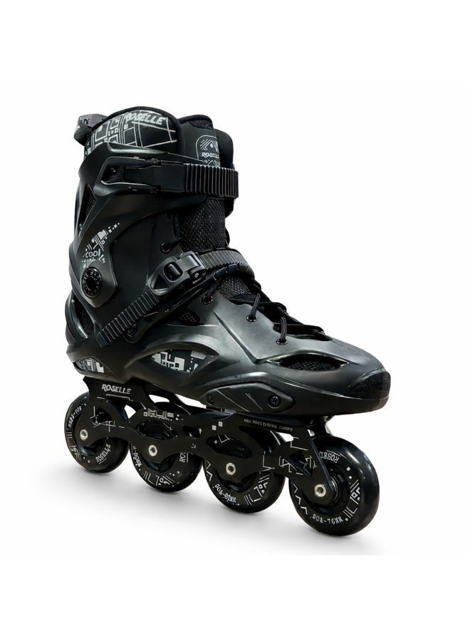 ROSELLE Professional Inline Skates Shoes with High Speed non break Single Row Skating Shoes for Men Women and Youth - Image 1