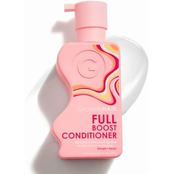 Grande Cosmetics CONDITIONER FOR WOMEN, CLEANSES, EXFOLIATES & REDUCES FALLOUT FOR FULLER LOOKING HAIR, SULFATE-FREE - Image 1