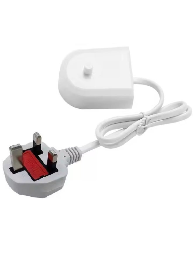 Electric Toothbrush Charger – UK Plug Charger Base Compatible with Philips Sonicare HX6100 HX6511 HX6730 HX3216 HX322 HX6712 HX2421, Waterproof IP67, Induction Charging, Travel-Friendly Charging Stand  - Image 1