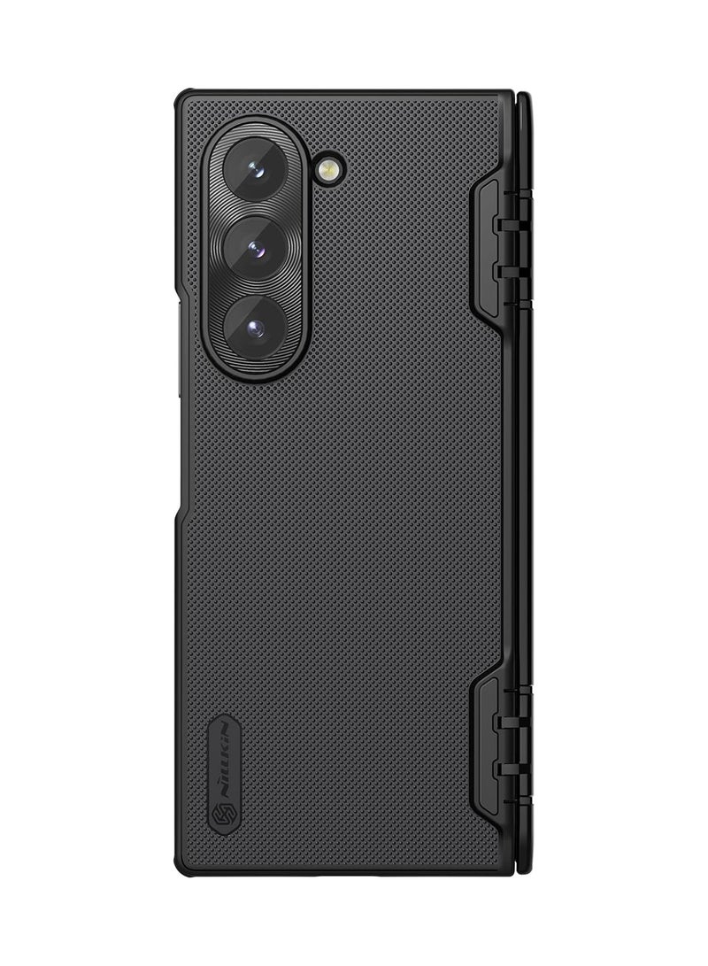 Nillkin Super Frosted Shield Fold Series Cover Case Designed For Samsung Galaxy Z Fold 6 5G - Black - Image 2