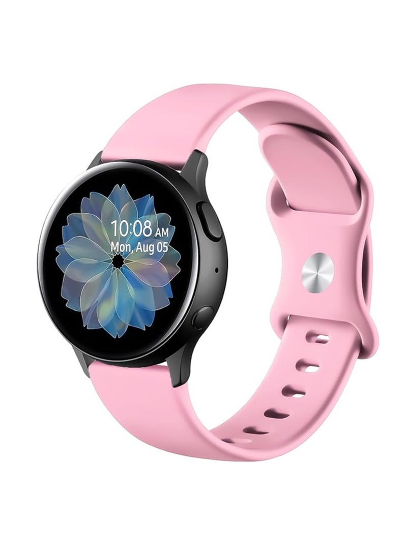 Strap Silicone Band 20MM For Samsung Gear Sport/Samung Watch 4/Watch 5 /Watch 5 Pro /S2 classic/active 2 40mm 44mm/Amazfit GTS 3/ GTS 4/4 Mini/Bip 3/Pro/GTS 2 mini/GTS 2e/Bip U/U Pro