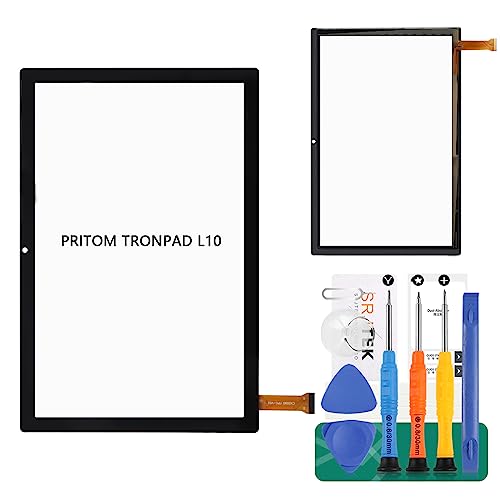 SRJTEK for Pritom TronPad L10 10.1" Touch Screen Digitizer Panel Screen Replacement (Not for Tab 11 Android 13) - Image 1