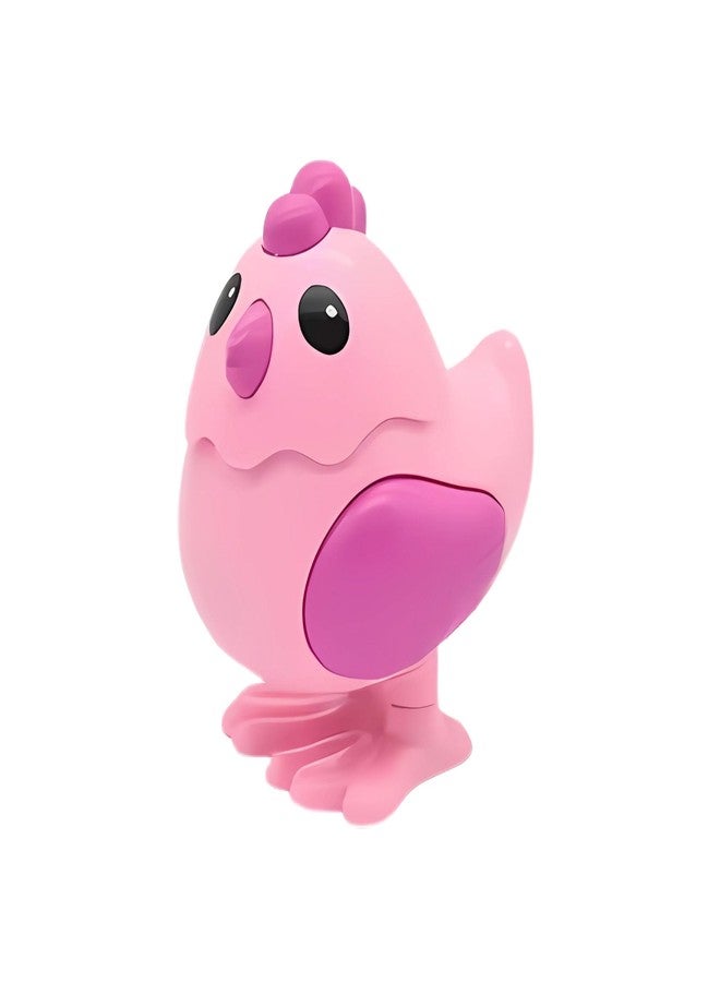 STAZIE| Wind Up Cartoon Style Jumping Chickens Educational Clockwork Chick Toys for Child Girl Boy (Random Color) - Image 1