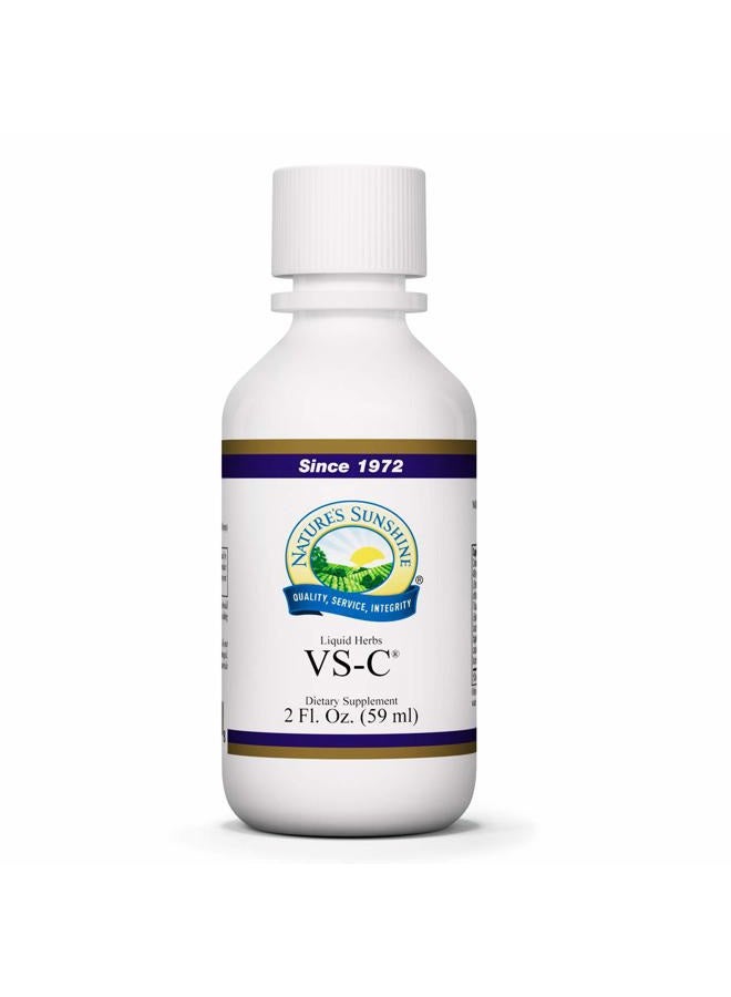 Nature's Sunshine VS-C Liquid, 2 fl. oz., Kosher | Natural Immune System Support and Healthy Respiratory Tract Defense - Image 1