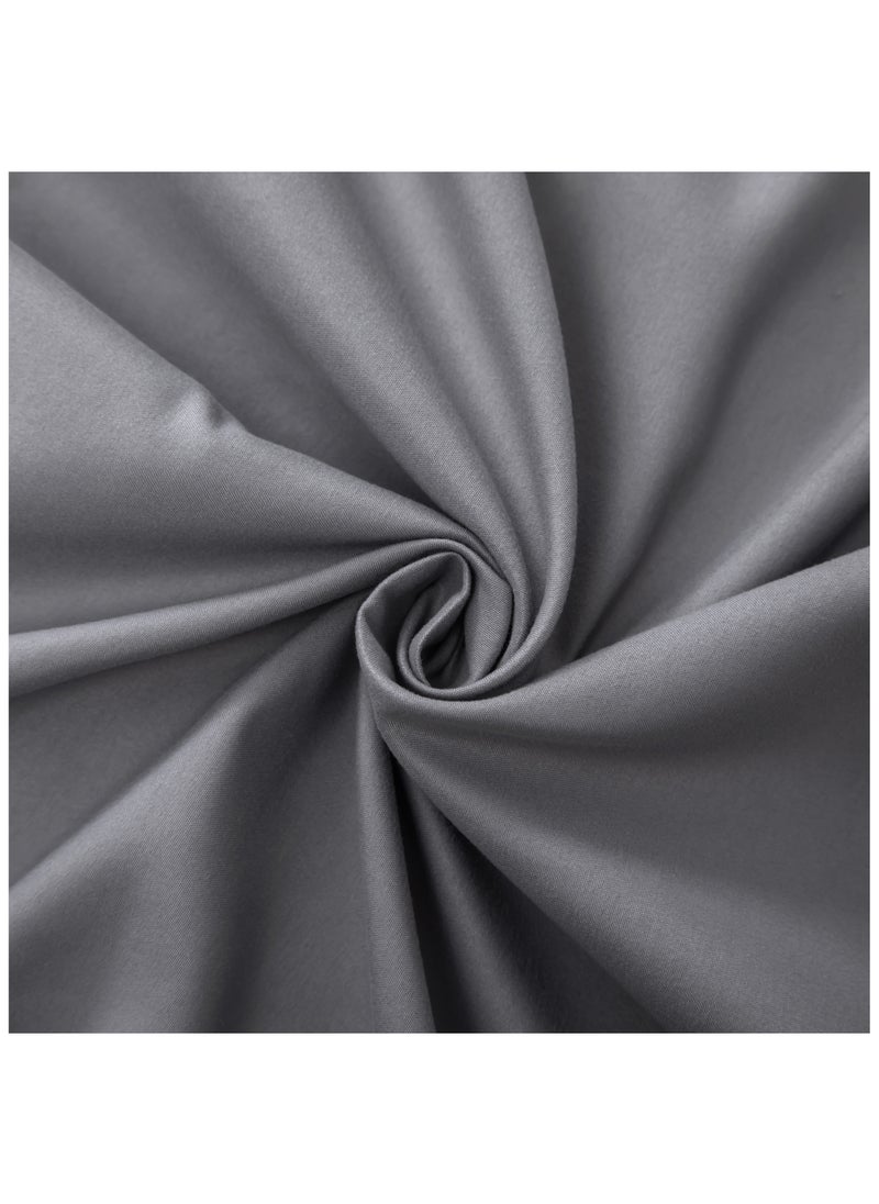 PanaX - Panax Bedding King Bed Sheets Set - 4 Piece Bedding - Brushed Microfiber - Shrinkage and Fade Resistant - Easy Care (Dark Grey, King) - Image 1