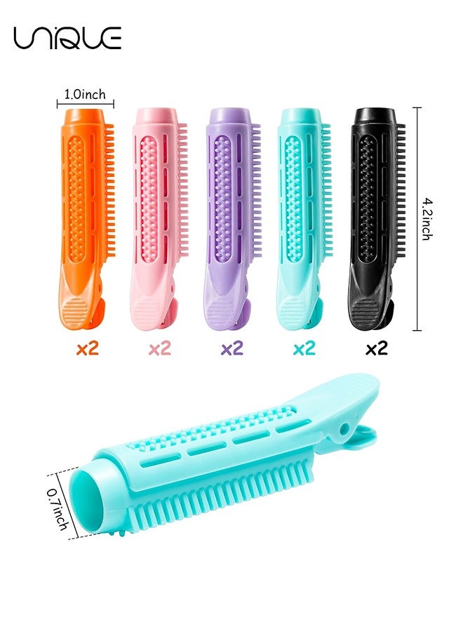 Unique Natural Fluffy Hair Clip, 10PCS Volumizing Hair Root Clip, Instant Volumizer for Women, Upgrade Natural Fluffy Volumizer Clips，DIY fluffy Clip Curly Hair Styling Tool - Image 2