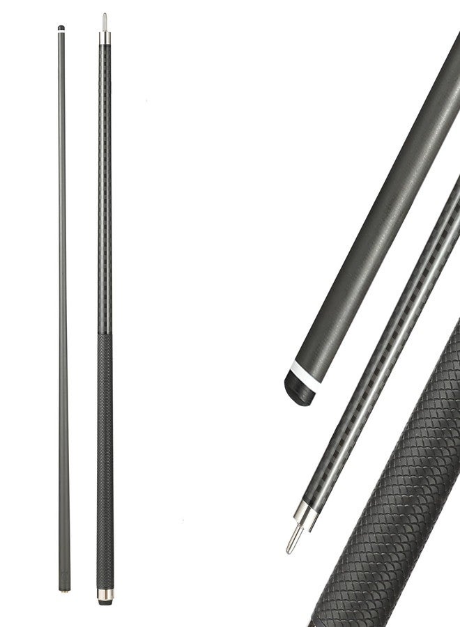 CROWN ME Carbon Fiber Pool Cue Stick 12.5mm Tip Billiard Carbon Fiber cue, Weight 20OZ Cue Stick, 58" Pool Table Sticks - Image 1
