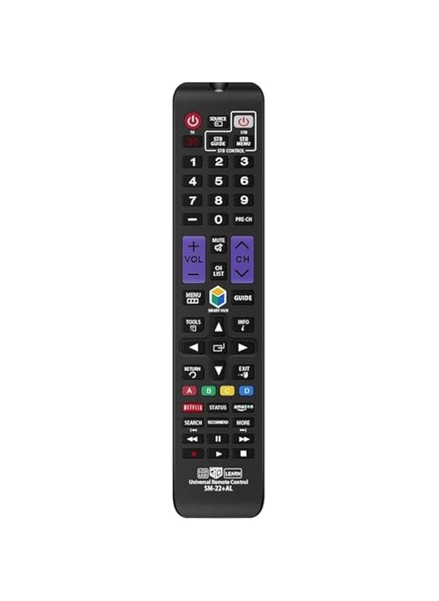 Universal Remote Control Compatible Replacement for Samsung TV/ 3D/ LCD/LED/HDTV/Smart TV, AA59-00666A BN59-01178W BN59-01199F AA59-00638A AA59-00637A AA59-00594A AA59-00600A