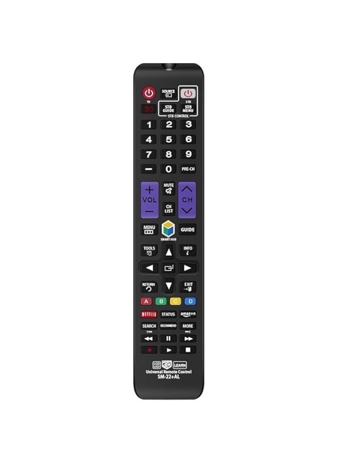 Universal Remote Control Compatible Replacement for Samsung TV/ 3D/ LCD/LED/HDTV/Smart TV, AA59-00666A BN59-01178W BN59-01199F AA59-00638A AA59-00637A AA59-00594A AA59-00600A