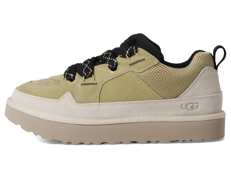 UGG Men's Lo Lowmel Sneaker, Muted Brass/Putty, 13 - Image 5