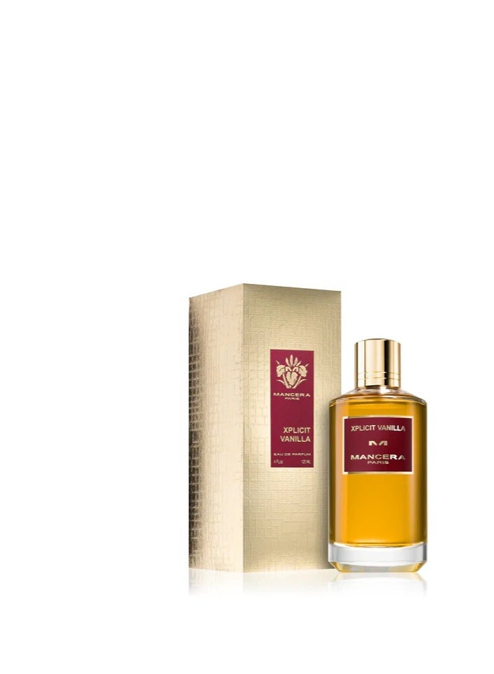 MANCERA PARIS Mancera Xplicit Vanilla 120ml Eau De Parfum - Image 1
