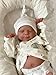 Anano Full Body Silicone Reborn Baby Dolls Silicone Full Body Girls 18 Inch Real Life Baby Dolls with Anatomically Correct Body Reborn Babies That Look Real Newborn Babys with Accessories - Image 2