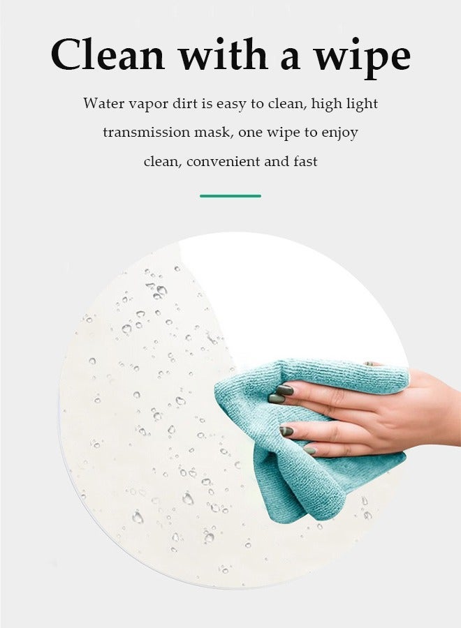 DUNISO LED Ceiling Light,Flush Mount Circular Ceiling Light,6500K, 24W, Moisture Proof, Energy Saving, Easy To Clean, Suitable For Bedroom, Kitchen, Dining Room, Living Room, 180cm - Image 5