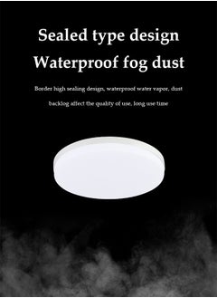 DUNISO LED Ceiling Light,Flush Mount Circular Ceiling Light,6500K, 24W, Moisture Proof, Energy Saving, Easy To Clean, Suitable For Bedroom, Kitchen, Dining Room, Living Room, 180cm  - Image 5