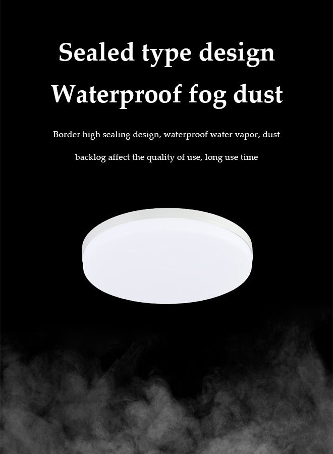 DUNISO LED Ceiling Light,Flush Mount Circular Ceiling Light,6500K, 24W, Moisture Proof, Energy Saving, Easy To Clean, Suitable For Bedroom, Kitchen, Dining Room, Living Room, 180cm  - Image 5