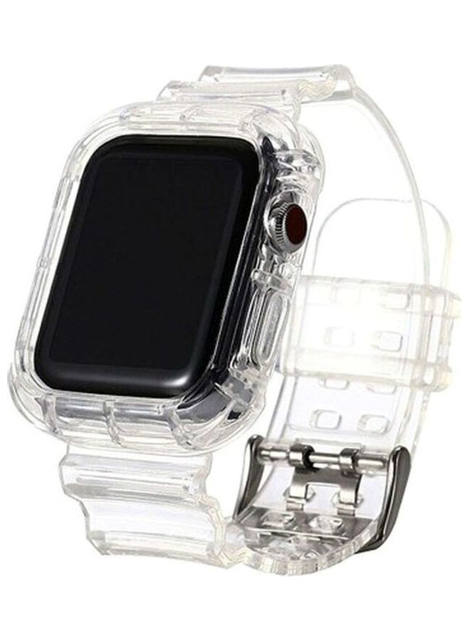 Waterproof Replacement Bands For Apple Watch Transparent - Image 1