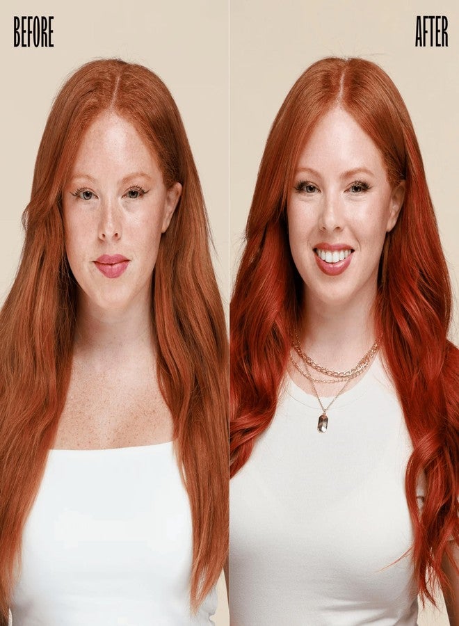 Overtone Daily Color Depositing Conditioner for Dyed & Natural Hair - 4.5oz Temporary Coloring with Shea Butter & Coconut Oil - Refresh Color & Prevent Fading - Vegan & Cruelty-Free, Golden Copper - Image 5