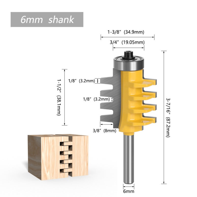 Wood Carving Machine: Tungsten Steel Construction - Precision Design Carving Tool for Woodworking Enthusiasts and Professionals - Image 1