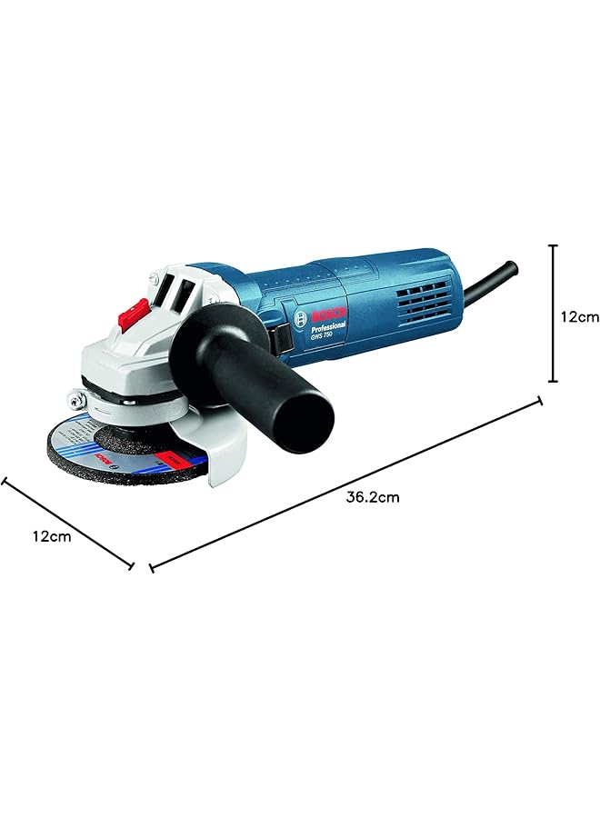 BOSCH Angle Grinder Gws 750 115 - Image 4